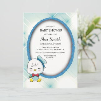 Adorable Duck Baby Shower Invitation – Cute & Play