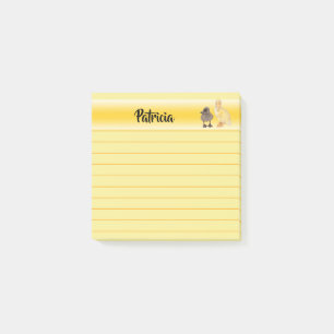 Adorable Ducklings Photography Lined Post-it Notes