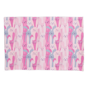 Adorable Easter Bunnies Pattern Pillowcase