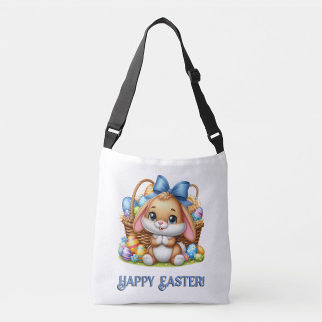 Adorable Easter Bunny Crossbody Bag (Front)