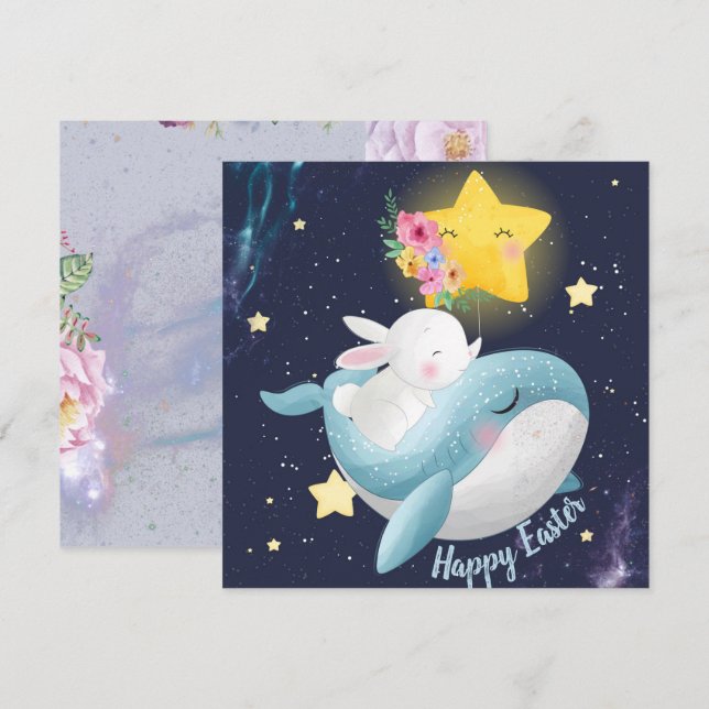 Adorable Easter Invitation (Front/Back)