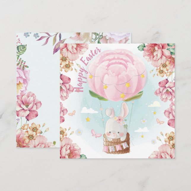 Adorable Easter Invitation (Front/Back)