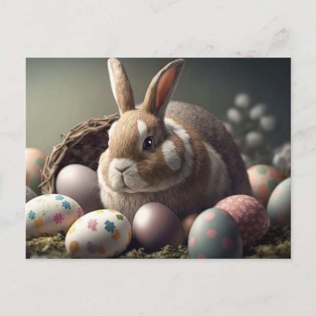 Adorable Easter Postcard (Front)