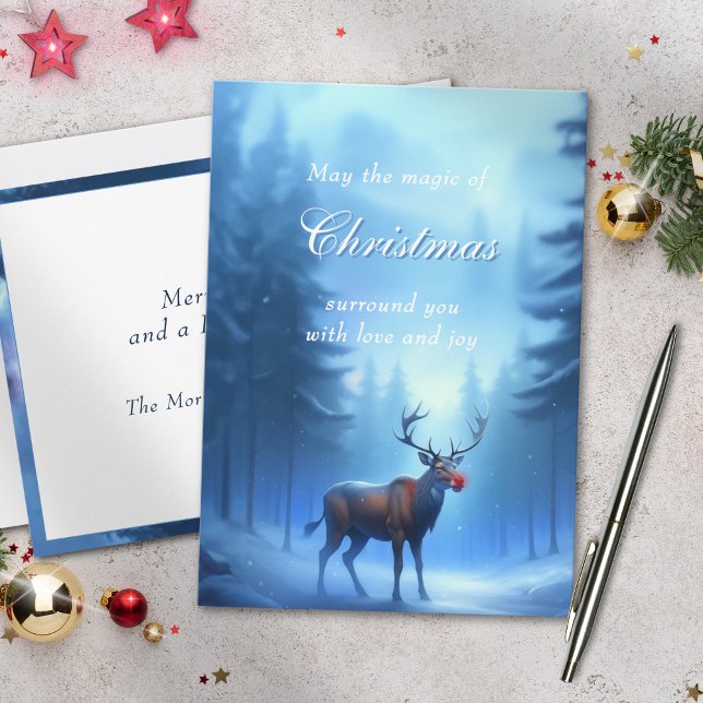  Adorable Editable Winter Wonderland Christmas  Holiday Card (Creator Uploaded)