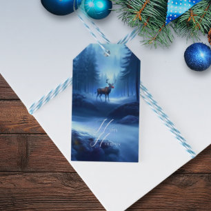 Adorable Editable Winter Wonderland Holidays Gift Tags