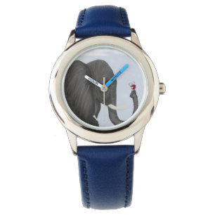 Adorable Elephant and Cute Ladybug Watch