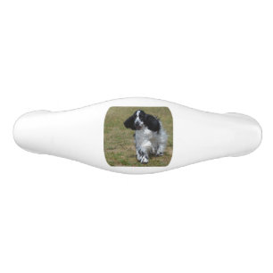 Adorable English Cocker Spaniel Ceramic Drawer Pull