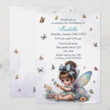 Adorable fairy birthday party