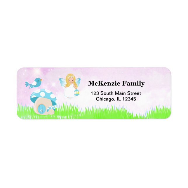 Adorable fée bleue (Devant)