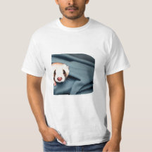 "Adorable Ferret T-Shirt Designs - Whimsical et U