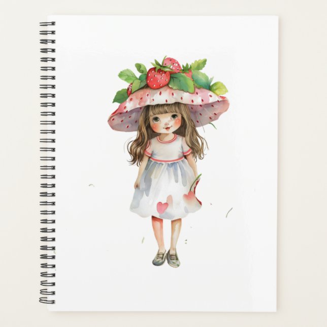 Adorable Fille aux fraises (Devant)