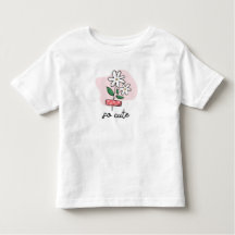 Adorable Flower Toddler T-Shirt | Cute Kids Wear