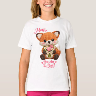 Adorable Fox Mom You Are The Best Cute Mothers Day T-Shirt