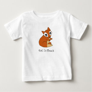 Adorable Fox Printed T-Shirt for Kids
