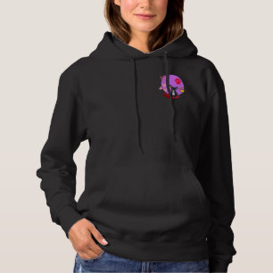 Adorable frienchie puppy with hearts  hoodie