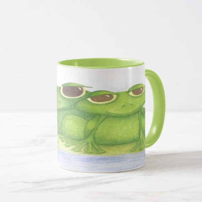 Adorable Frog Lovers Mug (Front Right)