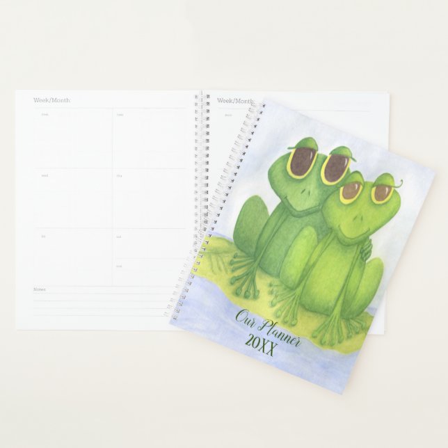 Adorable Frog Lovers Planner (Display)