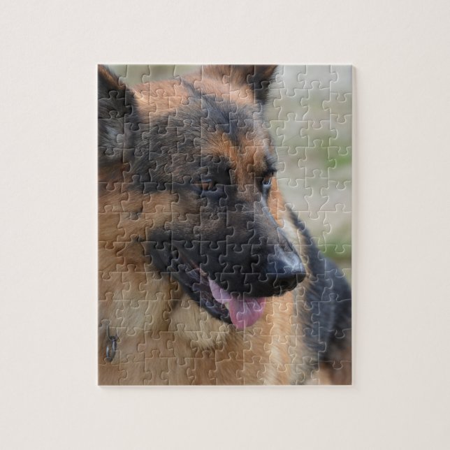 Adorable German Shepherd Jigsaw Puzzle (Vertical)