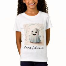 Adorable Ghostly Friend Halloween Design