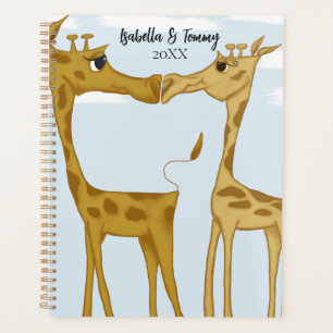 Adorable Giraffe Lovers Planner