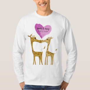 Adorable Giraffe Lovers T-Shirt