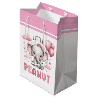 Adorable Girl Little Peanut Medium Gift Bag