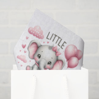 Adorable Girl Little Peanut Tissue Paper