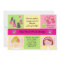 Adorable Girl's Spa Party Birthday Invitation