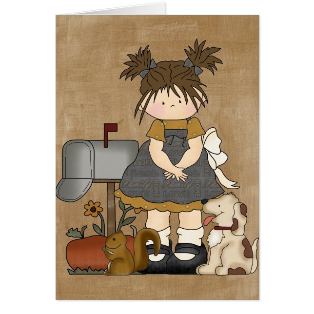 Adorable Girly Country Doll (Front)