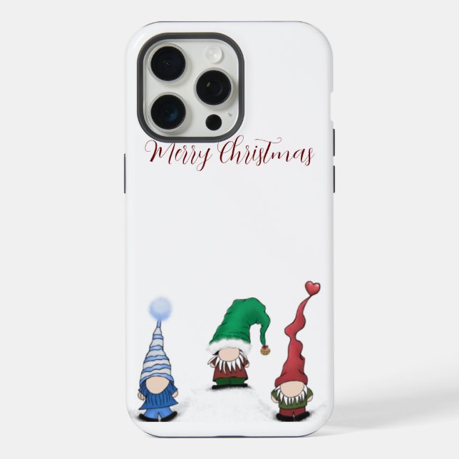 Adorable Gnome Posse iPhone Case (Back)