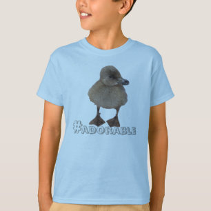 Adorable Grey Duckling Photograph Personalized T-Shirt