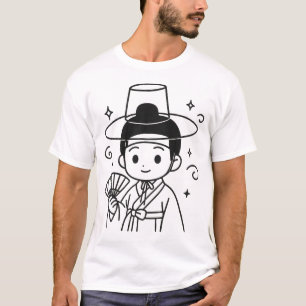 Adorable Hanbok Boy – Korean Culture Gift T-Shirt
