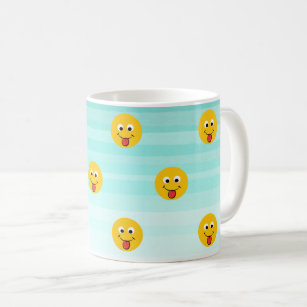 Adorable Happy  Emoji Face-Be happy always Coffee Mug