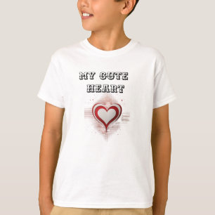 Adorable Heart Kids T-Shirt:Spread Love Everywhere T-Shirt