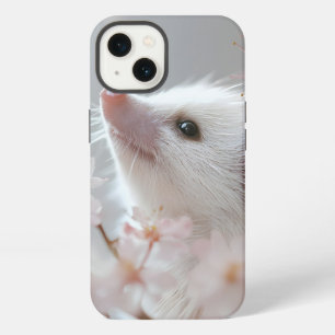 Adorable Hedgehog Among Spring Blossoms iPhone 13 Case