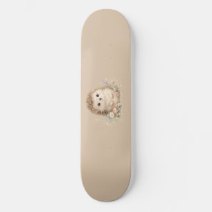 Adorable Hedgehog European Garden  Skateboard