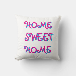 ADORABLE HOME SWEET HOME THROW PILLOW