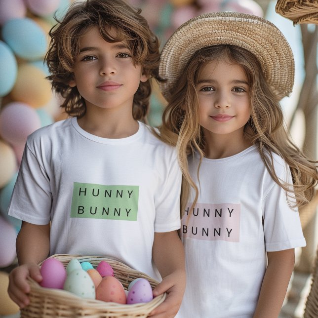Adorable Hunny Bunny Kids Easter T-Shirt (Creator Uploaded)