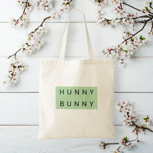 Adorable Hunny Bunny Kids Easter Tote Bag