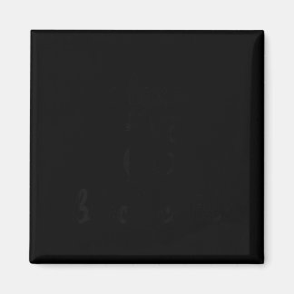 Adorable i love black cats magnet
