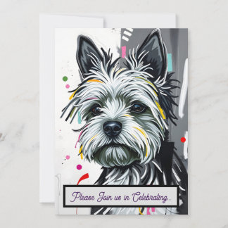 Adorable Invitations Pup pour toute occasion