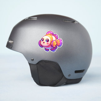 Adorable Kawaii Clownfish with Bright Colours