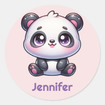 Adorable Kawaii Panda Personalized Design