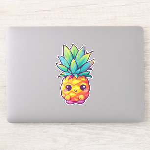 Adorable Kawaii Pineapple Happy Fruit