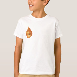 Adorable Kawaii Stack of Pancakes with Maple Syrup T-Shirt