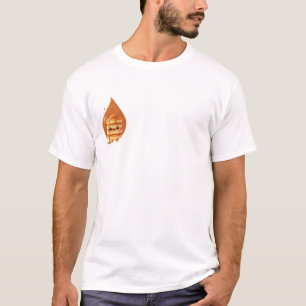 Adorable Kawaii Stack of Pancakes with Maple Syrup T-Shirt