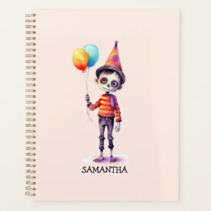 Adorable Kid Zombie - Cute Halloween (4) Planner