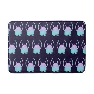Adorable Kids Monster Character Bath Mat