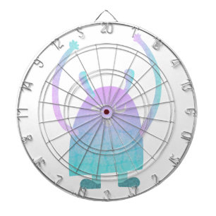Adorable Kids Monster Character  Dartboard