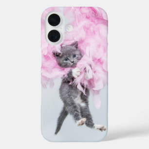 Adorable Kitten iPhone 16 Case